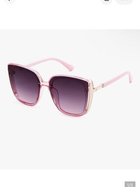 🆕 Pink Oversized Square Sunglasses - Fashion Women Accessories